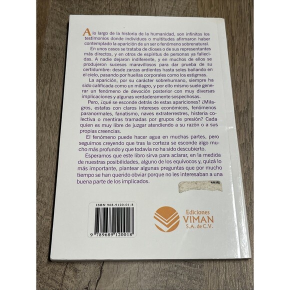 Apariciones Celestiales Libro Nuevo en Espanol Manifestaciones Divinas y Mas - Picture 4 of 4